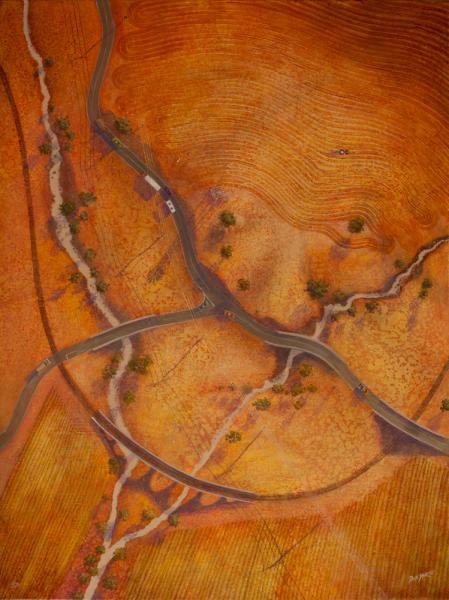 land use, aerial landscape, pete martin, face, contours, pete martin
