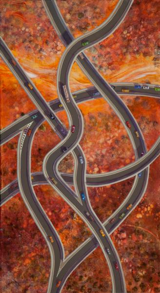 pete marin, drivers, australian landscape