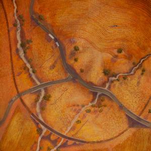 land use, aerial landscape, pete martin, face, contours, pete martin