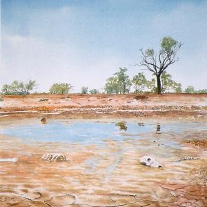 Drought - artist Pete Martin