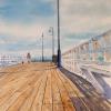 walking the dog, shorncliffe, pete martin, artist